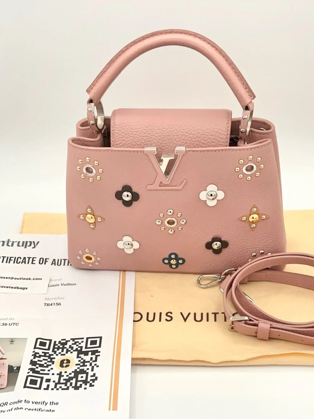 LV Capucines BB Mechanical Flowers Gorgeous Condition!